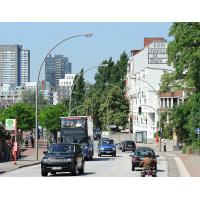 1193_3989 Bilder aus Hamburg St. Pauli - Blick in die Hafenstrasse. | St. Pauli Hafenstrasse - Bilder aus Hamburg Sankt Pauli.